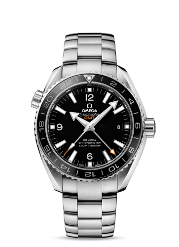 Omega Seamaster Planet Ocean 600M Co-Axial 43.5 GMT Stainless Steel / Black / Bracelet